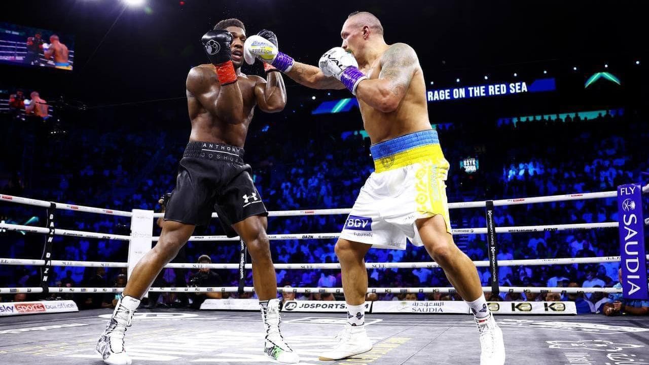 Олександр Усик проти Ентоні Джошуа / фото Matchroom