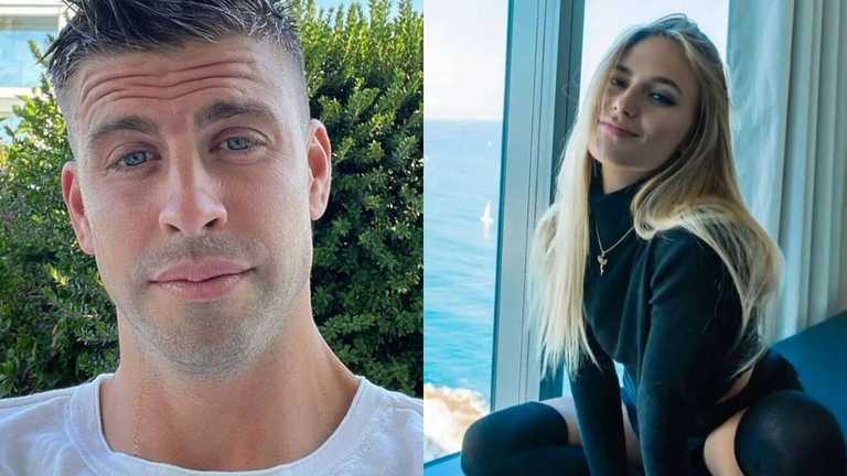 Жерар Пике и Клара Чиа Марти / Коллаж Marca Жерар Пике и Клара Чиа Марти / Коллаж Marca