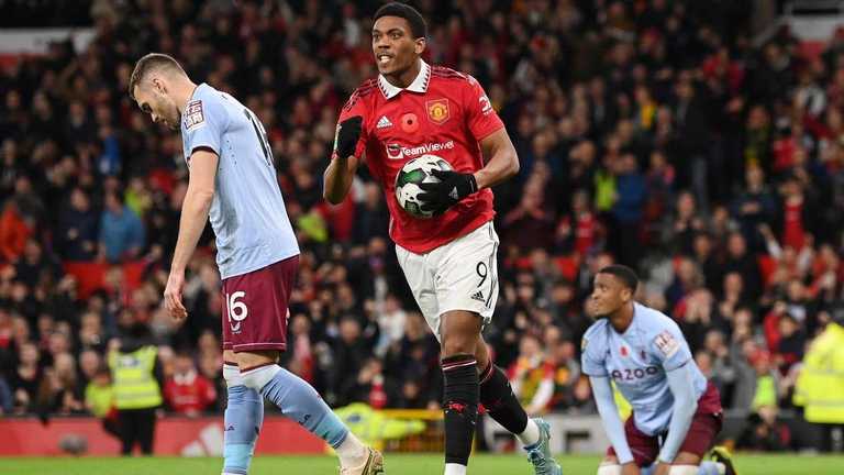 Манчестер Юнайтед против Астон Виллы / фото AFP Манчестер Юнайтед против Астон Виллы / фото AFP