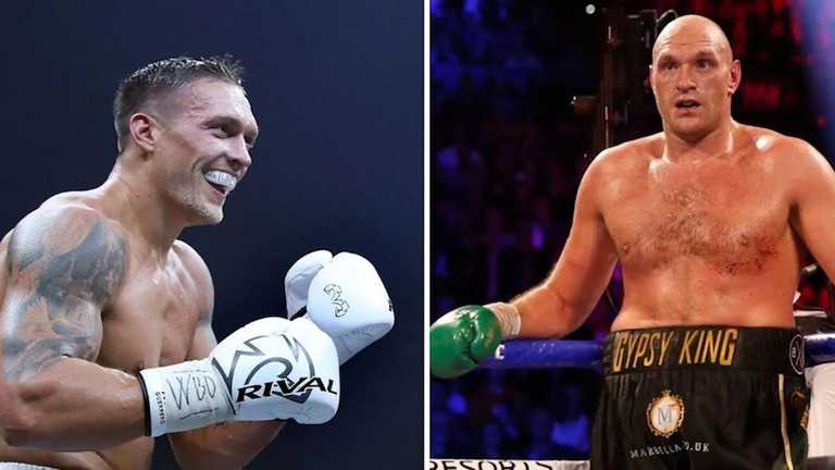 Усик и Фьюри / фотоколлаж из открытых источников Усик и Фьюри / фотоколлаж из открытых источников