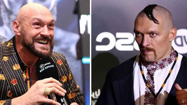 Ф'юрі та Усик / фотоколаж obozrevatel Ф'юрі та Усик / фотоколаж obozrevatel