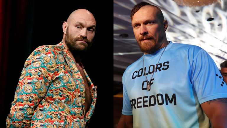 Ф'юрі та Усик / колаж Спорт 24 Ф'юрі та Усик / колаж Спорт 24