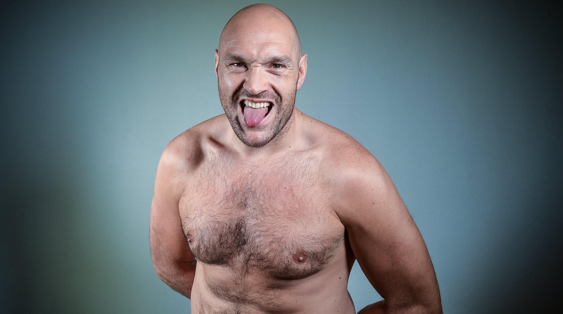 Тайсон Ф’юрі / фото Daily Mail