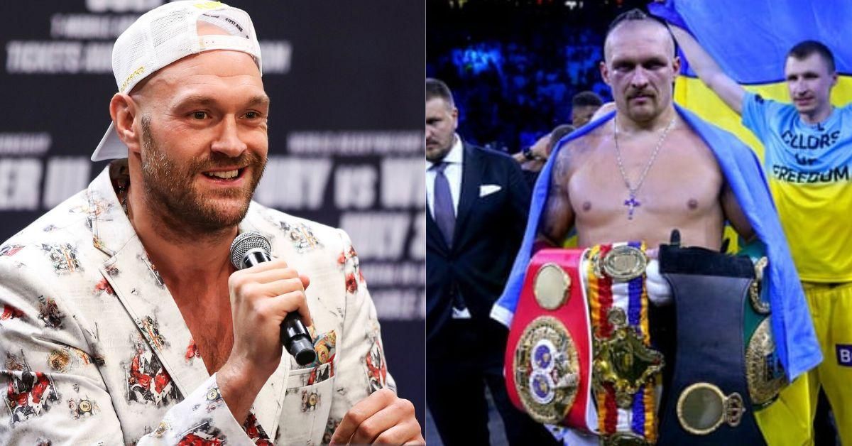 Ф'юрі та Усик / Колаж Sportsmanor