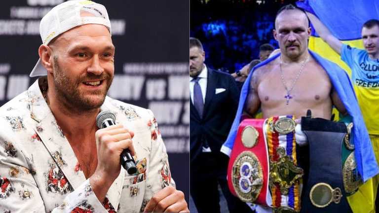 Ф'юрі та Усик / Колаж Sportsmanor Ф'юрі та Усик / Колаж Sportsmanor