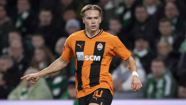 Михаил Мудрик / Фото ФК Шахтер Михаил Мудрик / Фото ФК Шахтер