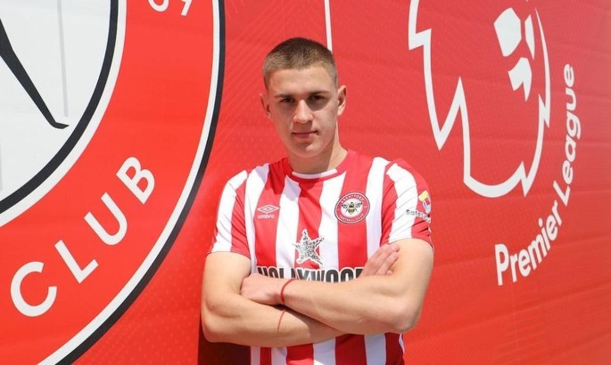 Єгор Ярмолюк / фото ФК Брентфорд Єгор Ярмолюк / фото ФК Брентфорд