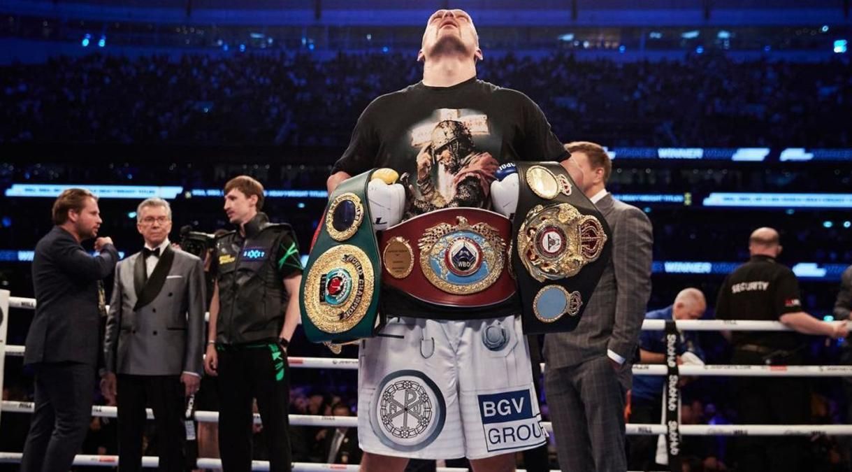 Александр Усик / фото Matchroom Александр Усик / фото Matchroom