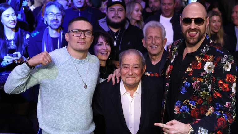 Усик, Арум и Фьюри / фото из соцсетей Усик, Арум и Фьюри / фото из соцсетей