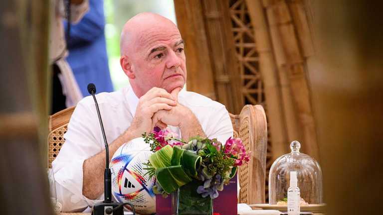 Джанни Инфантино / фото Reuters Джанни Инфантино / фото Reuters