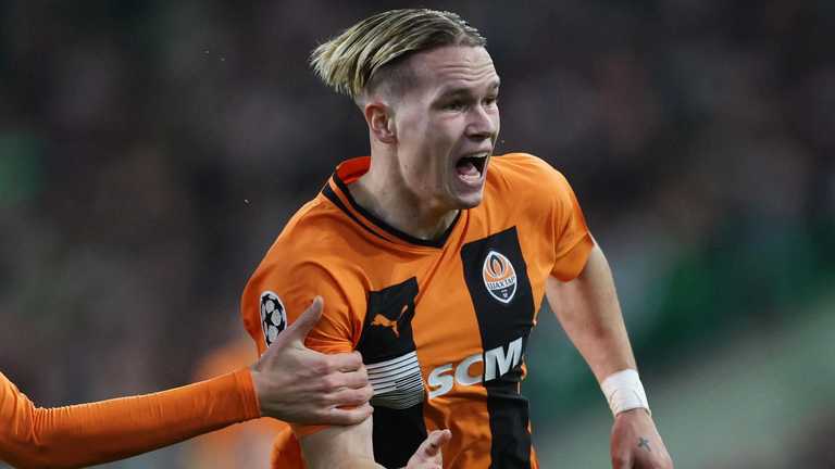 Михаил Мудрик / фото ФК Шахтер Михаил Мудрик / фото ФК Шахтер