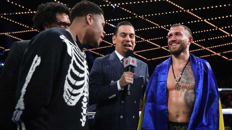 Ломаченко и Хейни / фото Top Rank Ломаченко и Хейни / фото Top Rank