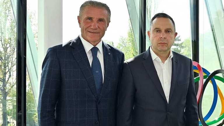 Сергій Бубка і Вадим Гутцайт / МОК Сергій Бубка і Вадим Гутцайт / МОК