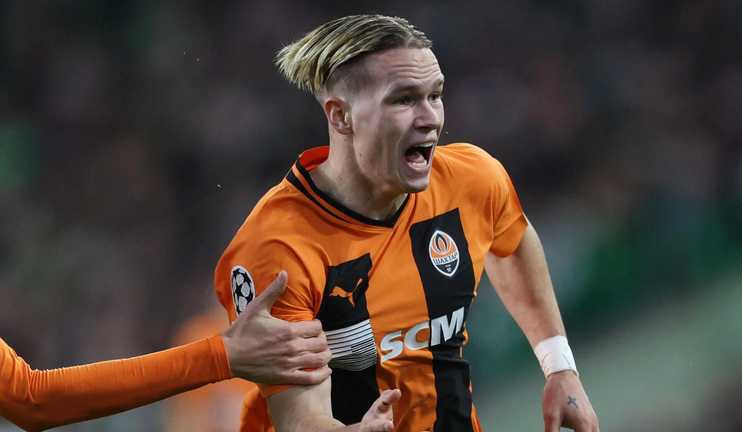 Михайло Мудрик / фото ФК Шахтар Михайло Мудрик / фото ФК Шахтар