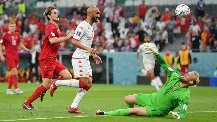 Дания неожиданно потеряла очки с Тунисом на старте ЧМ-2022