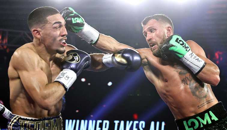 Ломаченко проти Лопеса / фото Top Rank Ломаченко проти Лопеса / фото Top Rank