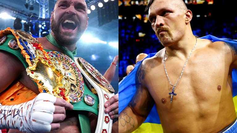 Ф'юрі та Усик / Колаж Marca Ф'юрі та Усик / Колаж Marca