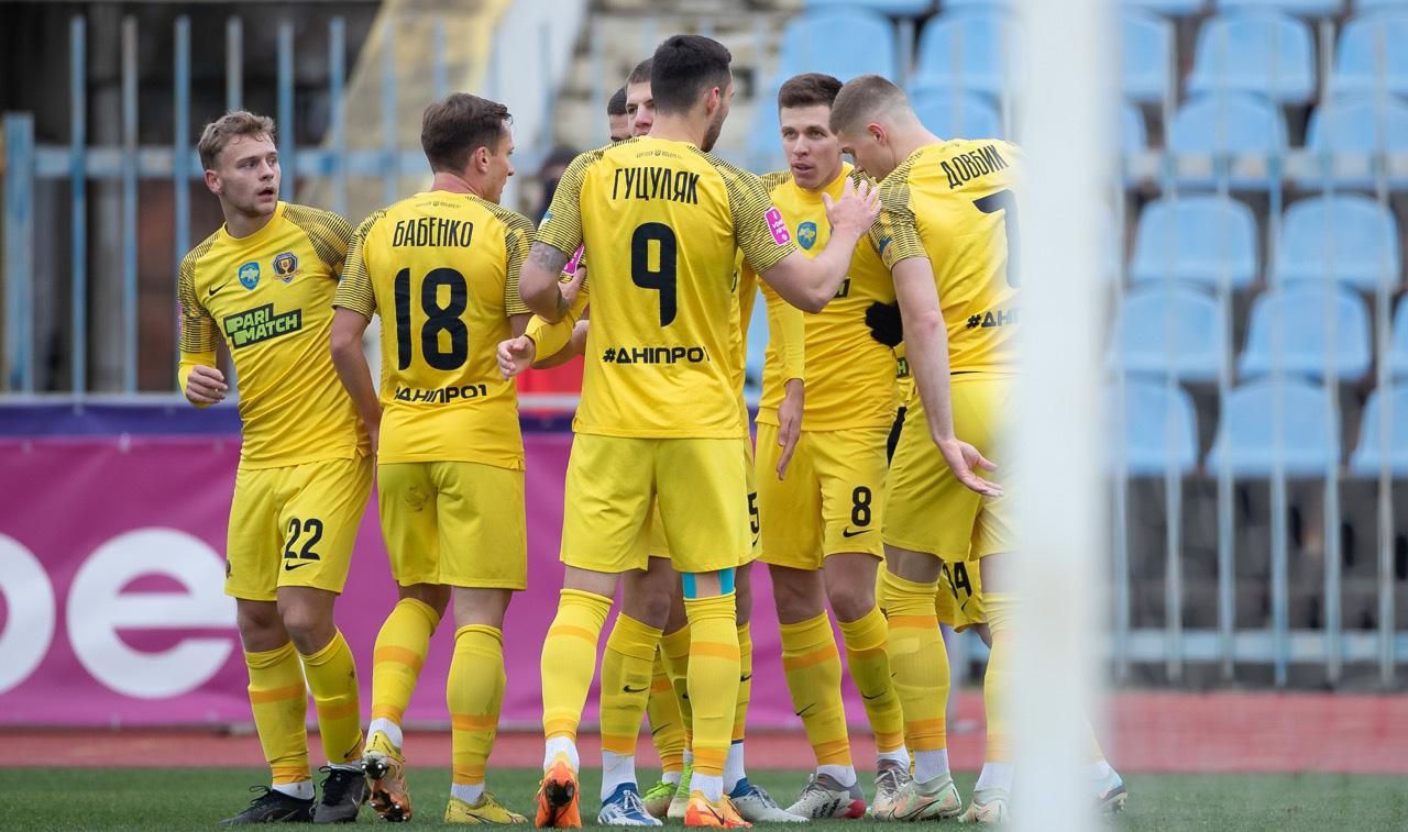 Днепряне одолели Шахтер / фото СК Днепр-1