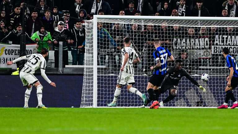 Ювентус впорався з Інтером / фото AFP Ювентус впорався з Інтером / фото AFP