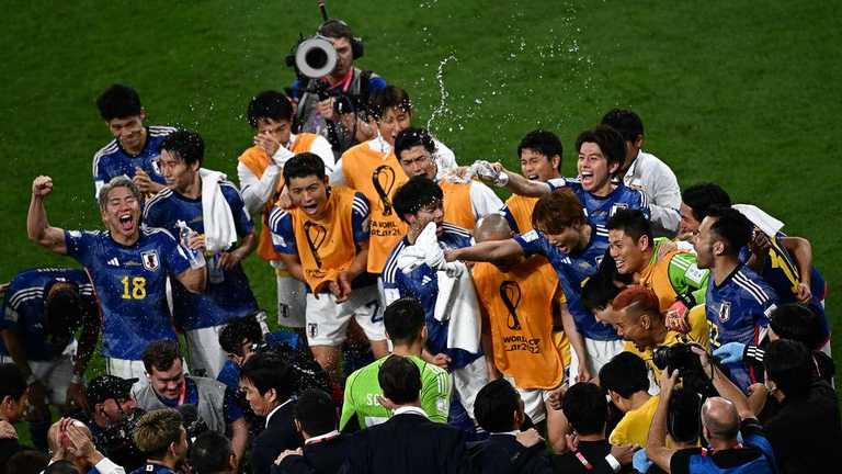 Японцы шокировали Германию / фото AFP Японцы шокировали Германию / фото AFP