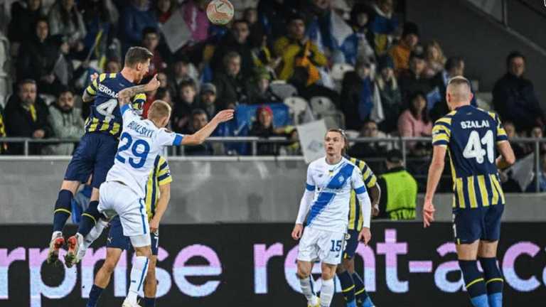 Динамо – Фенербахче – 0:2 Динамо – Фенербахче – 0:2