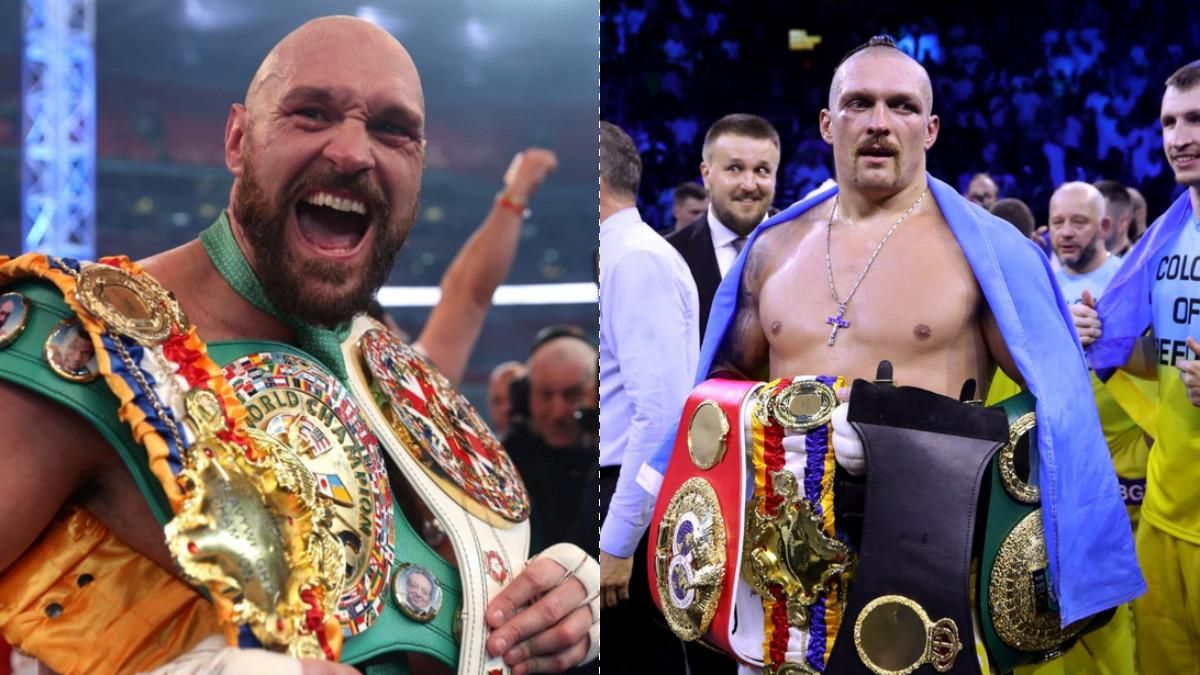 Ф'юрі та Усик / колаж Спорт 24 Ф'юрі та Усик / колаж Спорт 24