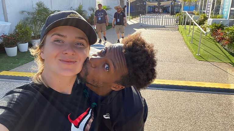 Світоліна та Монфіс / фото з соцмереж Світоліна та Монфіс / фото з соцмереж