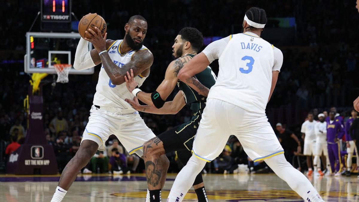 Лейкерс – Бостон / фото Twitter