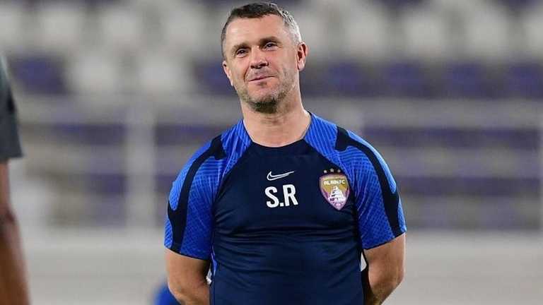 Сергей Ребров / фото Аль-Айн Сергей Ребров / фото Аль-Айн