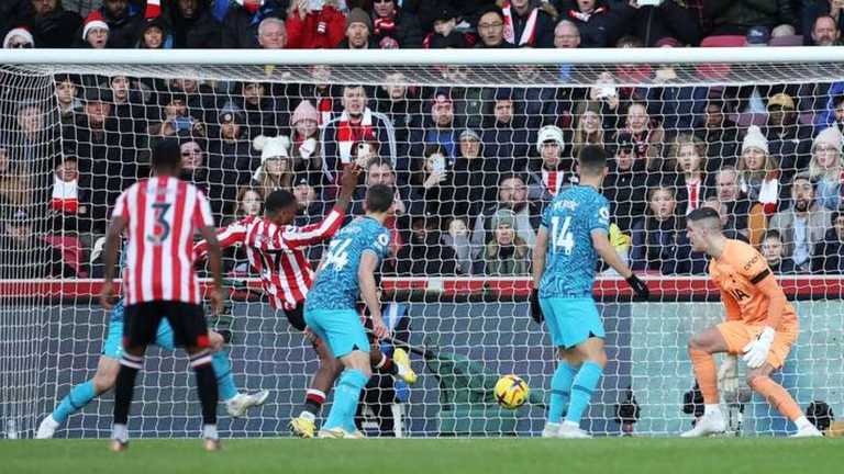 Брентфорд розписав мирову з Тоттенхемом / AFP Брентфорд розписав мирову з Тоттенхемом / AFP