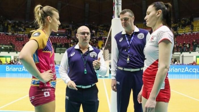 Волейбольный Прометей потерпел разгромное поражение на старте женской Лиги чемпионов