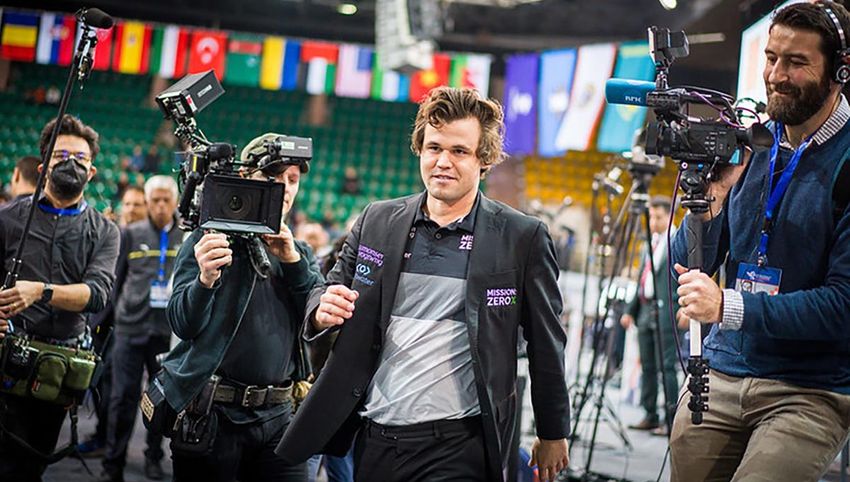 Карлсен ушосте виграв золото чемпіонату світу з бліцу