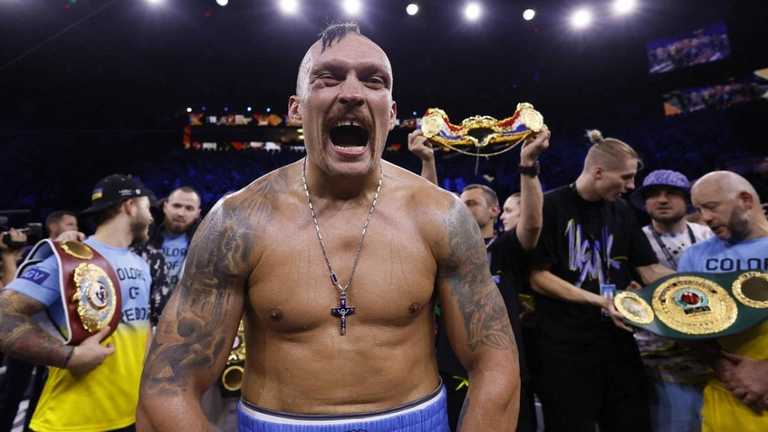 Александр Усик / Фото Matchroom Александр Усик / Фото Matchroom