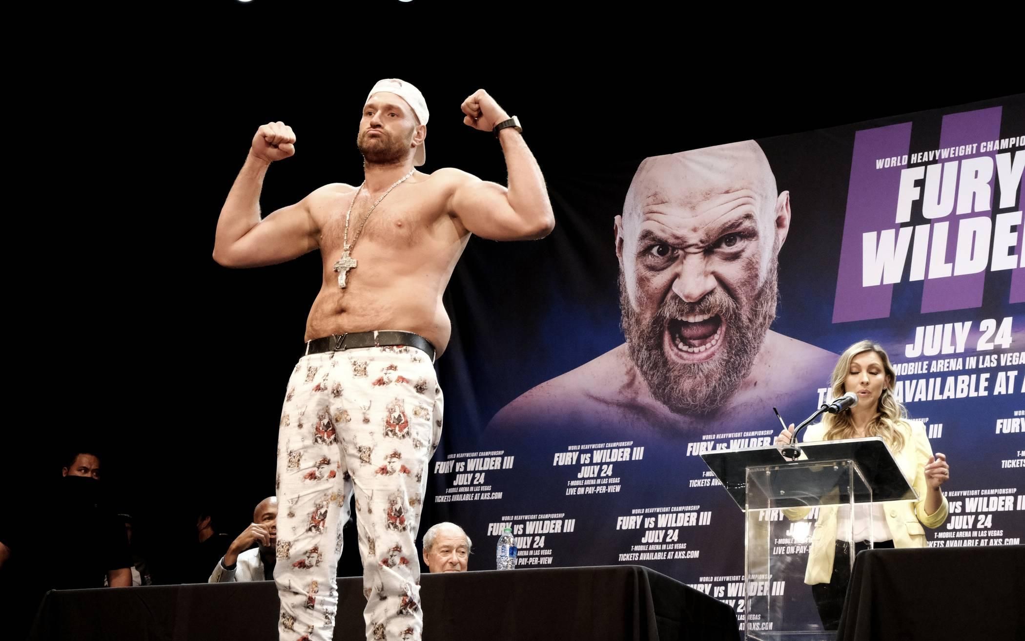 Тайсон Фьюри / Фото MEN Тайсон Фьюри / Фото MEN