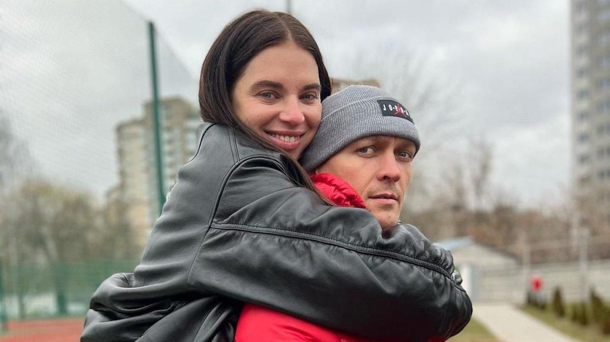 Усик с женой Екатериной / фото Instagram