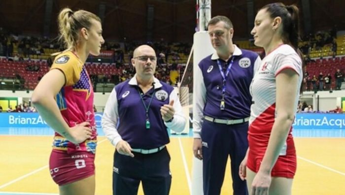 Волейбольний Прометей зазнав розгромної поразки на старті жіночої Ліги чемпіонів