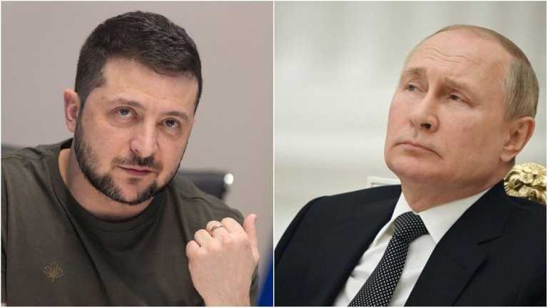 Владимир Зеленский и путин / Коллаж Спорт 24 Владимир Зеленский и путин / Коллаж Спорт 24