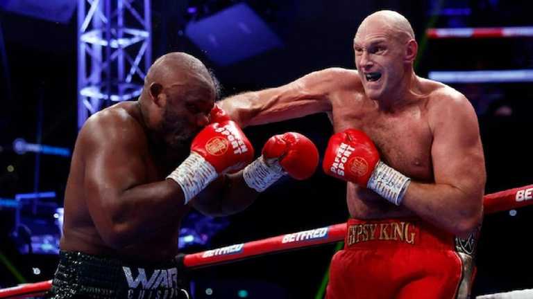 Фьюри - Чисора / Фото Top Rank Фьюри - Чисора / Фото Top Rank