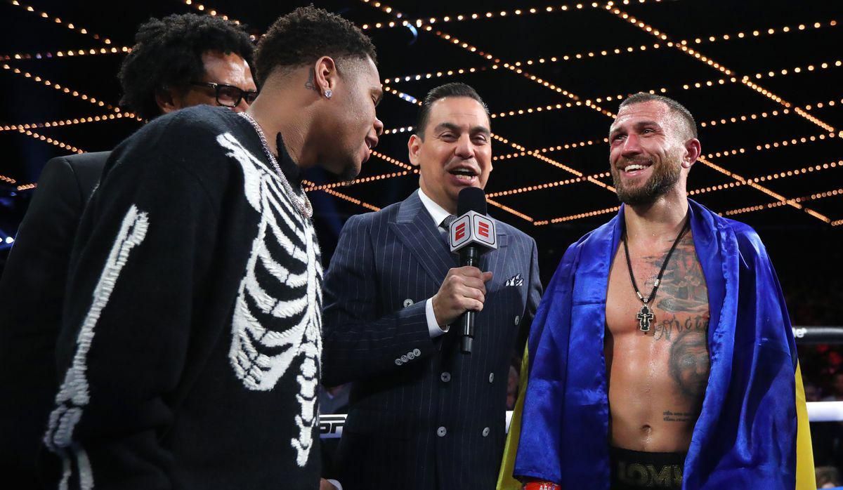 Хейні та Ломаченко / фото Top Rank Хейні та Ломаченко / фото Top Rank