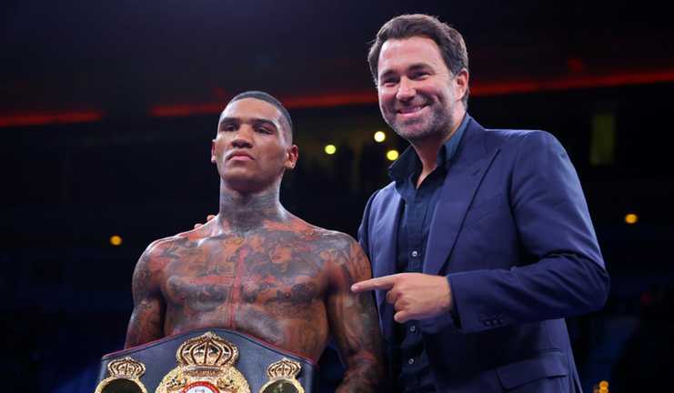 Конор Бенн и Эдди Хирн / AP Конор Бенн и Эдди Хирн / AP