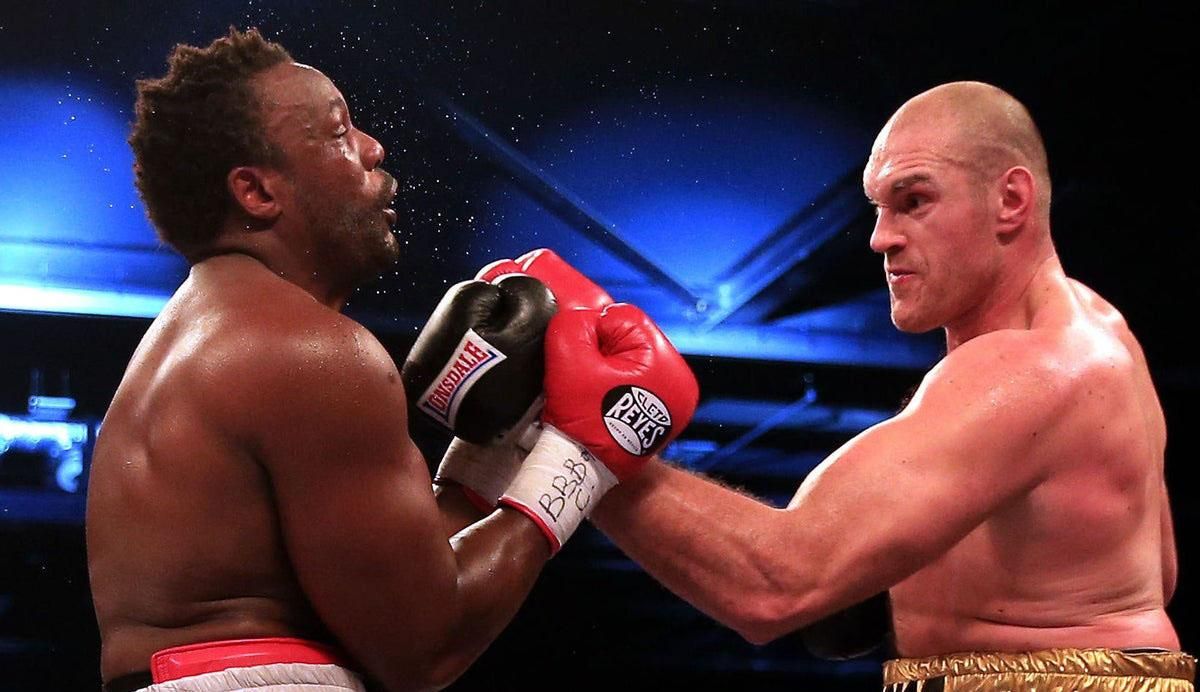 Ф’юрі та Чісора / фото Top Rank