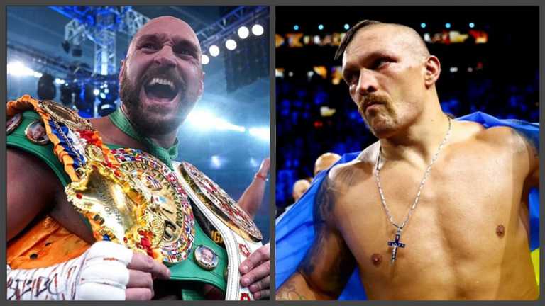 Ф'юрі та Усик / колаж Спорт 24 Ф'юрі та Усик / колаж Спорт 24