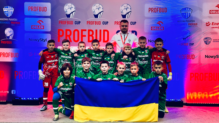 Детская команда ФК "Оболонь" Детская команда ФК "Оболонь"