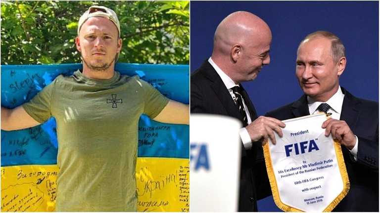 Роман Зозуля осудил ФИФА / Коллаж Спорт 24 Роман Зозуля осудил ФИФА / Коллаж Спорт 24