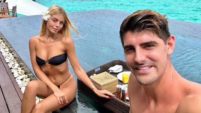 Тибо Куртуа со своей невестой / Фото из Instagram Тибо Куртуа со своей невестой / Фото из Instagram