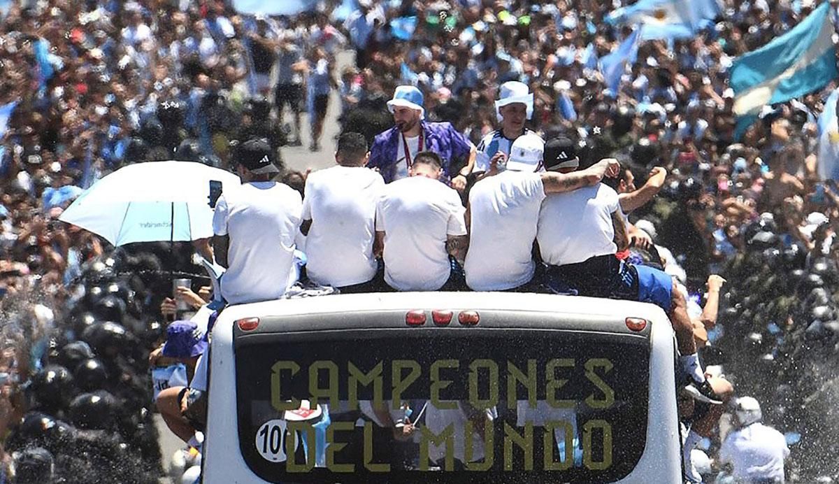Аргентинці фантастично зустріли чемпіонів світу / фото з соцмереж