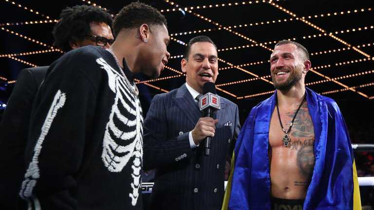 Хейни и Ломаченко / фото Top Rank Хейни и Ломаченко / фото Top Rank