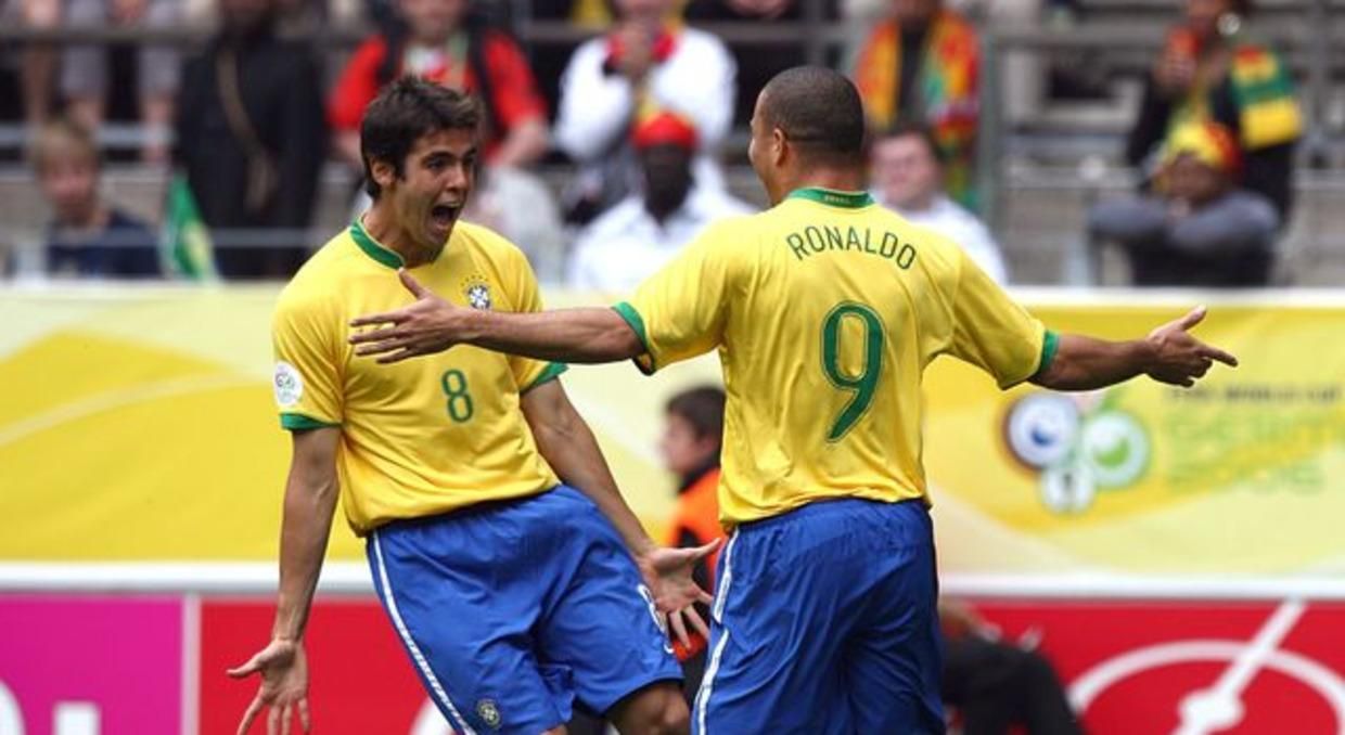 Кака и Роналдо / фото EMPICS Sport Кака и Роналдо / фото EMPICS Sport