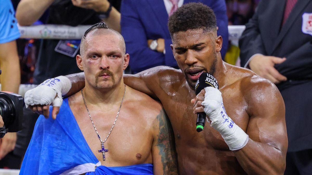 Усик – Джошуа / Фото Matchroom Boxing Усик – Джошуа / Фото Matchroom Boxing