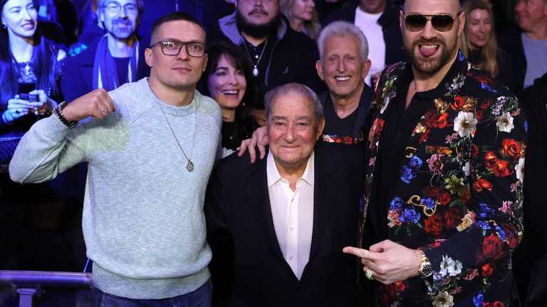 Усик против Фьюри / фото из соцсетей Усик против Фьюри / фото из соцсетей